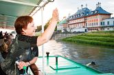Dampfschifffahrt mit den Kruzianern am 23. Juni 2012.